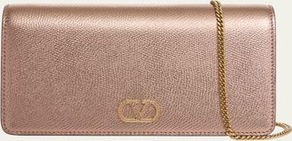 Valentino Garavani Mini Laminated Leather Crossbody Bag