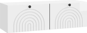 vidaXL Mueble Para Tv De Pared Brillante 98 X 31 X 30 Cm Vidaxl