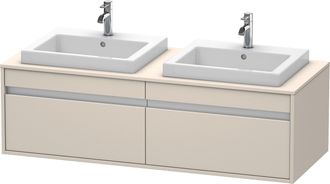 Duravit Mueble Bajo Lavabo Ketho 550x1400x426mm Taupe