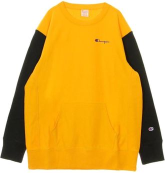 Champion sweatshirt - Heren - Sweatshirts - Oranje - L - Hoodies & sweatvesten