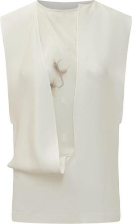 Sportmax Spscalle Casacca - Dames - Blouses - Beige - XS - Overhemden