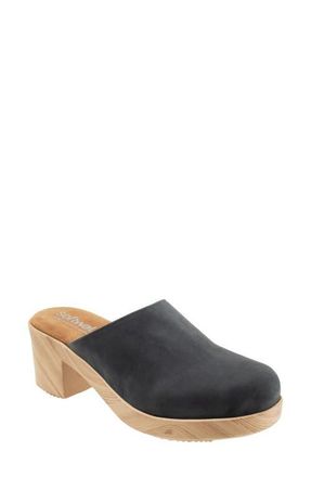 Softwalk Felida Platform Mule in Navy Nubuck at Nordstrom, Size 10.5