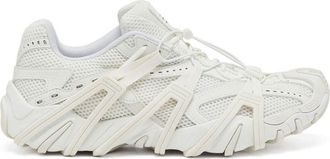 Diesel S-Prototype CR X lace-up sneakers - men - Polyester/Fabric/Rubber - 40.5 - White