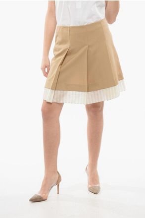 Marni Pleated High-waisted Miniskirt size 40