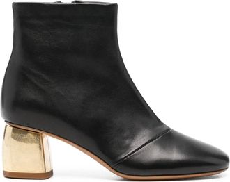 Forte_Forte Stivaletti con tacco largo - Nero