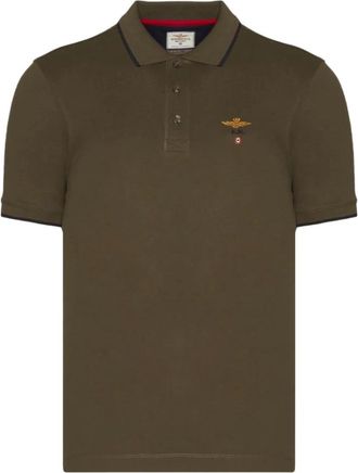 Aeronautica Polo Shirt - Heren - Polos - Groen - S - Tops