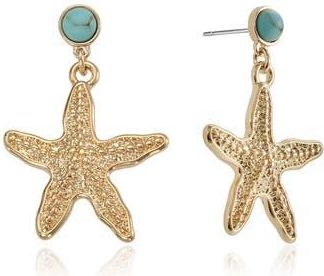 Ettika Starfish Drop Earrings in Turquoise at Nordstrom Rack