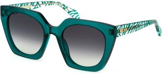 Just Cavalli SJC088V 0998 Womens Sunglasses Green Size 53