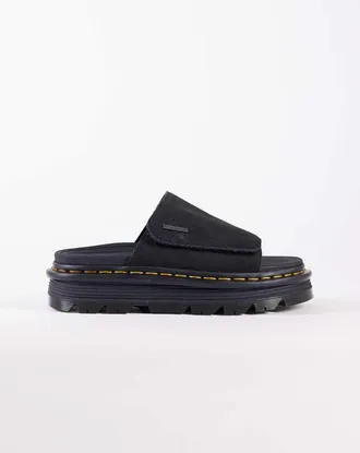 Dr. Martens Dr- Martens - ZebZag - Sabot neri in camoscio-Nero