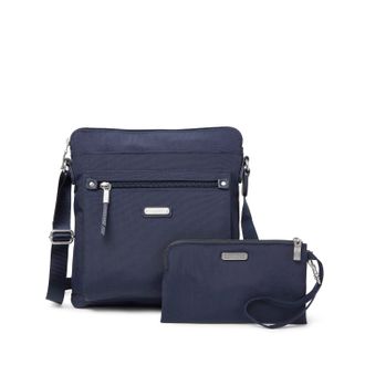Baggallini Go Bagg Crossbody Bag with RFID Wristlet