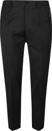 Dolce & Gabbana Stijlvolle Pantalon - Heren - Nette broeken - Zwart - XS - Broeken