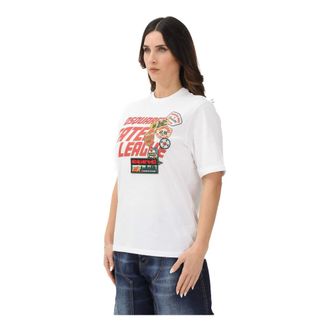 Dsquared2 Dames, Tops, Wit, Maat: 2XS
