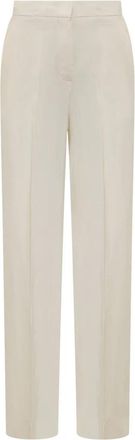Semicouture Broeken - Dames - Straight fit broeken - Beige - M - Broeken