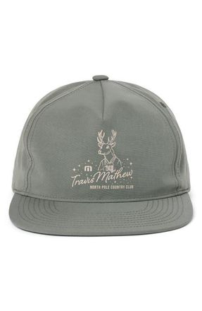 Travis Mathew Frost This Baseball Cap in Dark Olive at Nordstrom