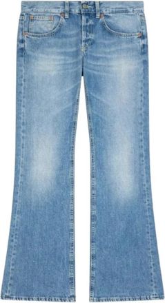 Dondup Lichte Denim Bootcut Slim Fit Jeans - Dames - Bootcut Jeans - Blauw - W30 - Denim - Jeans