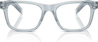 Prada 54mm Pillow Optical Glasses in Blue at Nordstrom