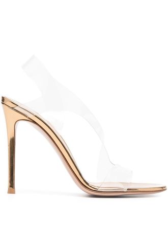 Gianvito Rossi Sandali Metropolis 105mm - Toni neutri