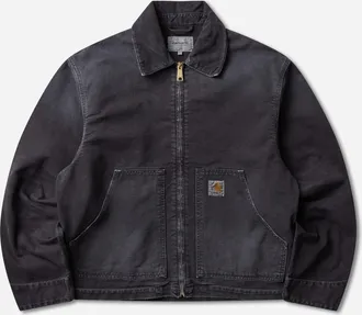 Carhartt Work in Progress Men s OG Arcan Jacket Black (Destroy Wash)