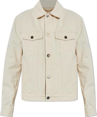 Moschino Denim jas - Dames - Spijkerjassen - Beige - M - Denim - Jassen