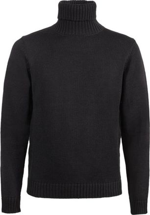 Zanone Coltrui - Heren - Coltruien - Zwart - 3XL - Wol - Truien & Vesten