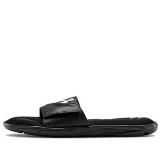 Under Armour Ignite 6 Slide Black White 3022711-003