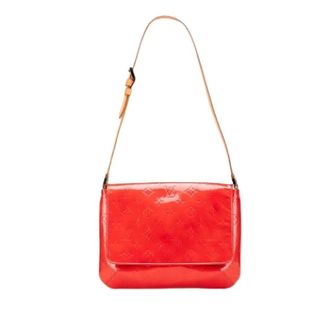 Louis Vuitton Pre-owned Shoulder Bags, female, Red, Size: ONE SIZE Pre-owned Vintage Leather Shoulder Bag