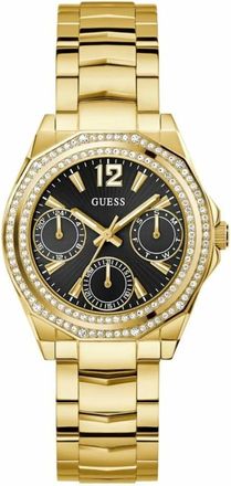 Guess Gw0685L4 Multifunctiehorloge - unisex - Accessoires - Geel - Maat: ONE Size