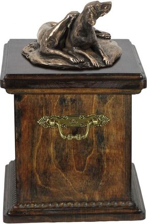 OEM Weimaraner - Urna Para Cenizas De Perro, Urna Con Estatuilla, Urna Elegante De Estilo Cl&aacute;sico De Art-dog