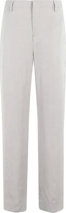 BRIGLIA 1949 Straight Trousers, female, Gray, M, High-waisted straight leg grey Trousers