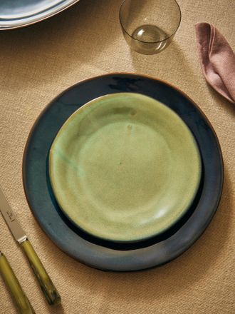 Mervyn Gers Ceramics Hand-Glazed Ceramic Plates - 9in/23cm (Set of 6)