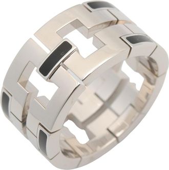 Cartier Silver White Gold (18K) Band Ring (Pre-Owned)
