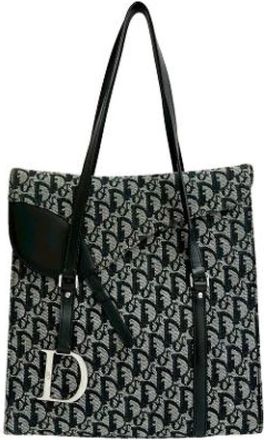 Dior Pre-owned Tote Bags, female, Black, Size: ONE SIZE Pre-owned Vintage Tote