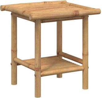 vidaXL Coffee Table 45x45x45 cm Bamboo vidaXL