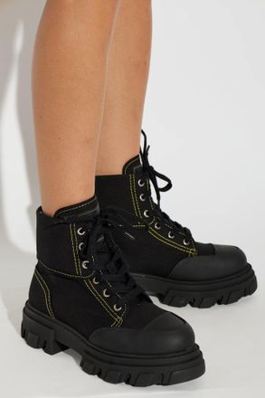 Ganni Ankle Boots, Womens, Black