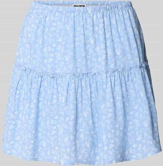 Review Minirock mit elastischem Bund in Bleu, Größe XL