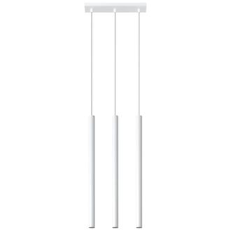 Sollux Lighting L&aacute;mpara de techo blanco acero alt. 90 cm
