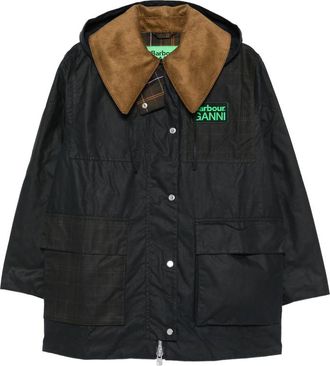 Ganni X Ganni Waxed Duffle Coat