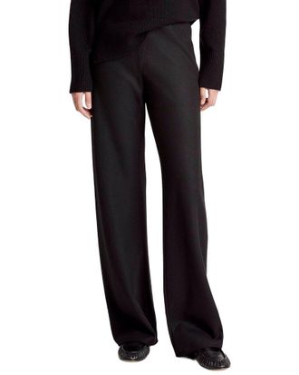 Vince High Waist Wool-Blend Bias Pant