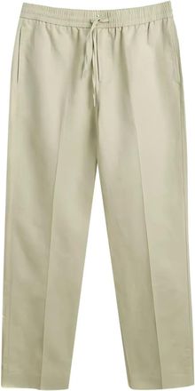 GANT Broek met trekkoord van katoen-linnen - Beige