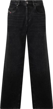 Diesel Jeans, Heren, Zwart, W33, Katoen, 2001 D-Macro Jeans