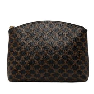 Celine Pre-owned Canvas Pouch - Dames - Vintage Accessoires - Zwart - ONE Size - Vintage