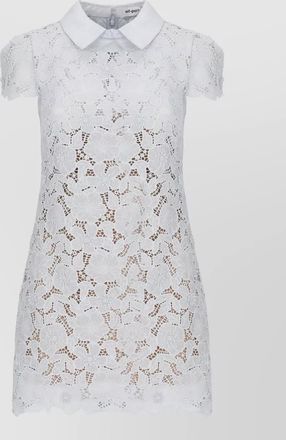 Self Portrait lace mini dress