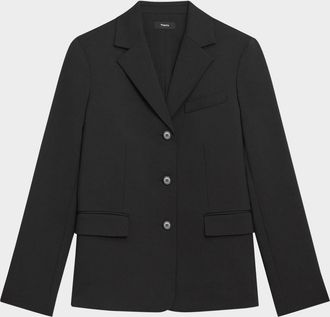 Theory 3-Button Stretch Tailored Jacket