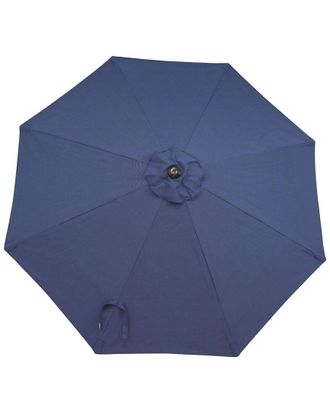 Sunnydaze 9 Fade Resistant Outdoor Patio Umbrella With Auto Tilt