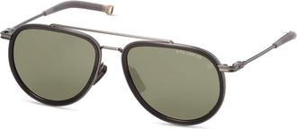 Dita Eyewear LANCIER Green Pilot Unisex Sunglasses LSA-441 03 56
