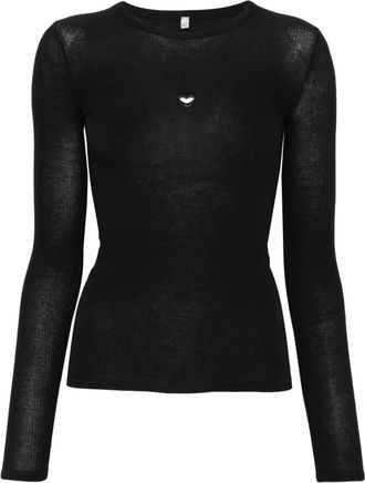BASERANGE T-shirt Heart - Nero