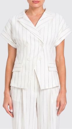 Twin-Set Blazer a doppiopetto gessato