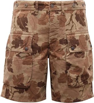 Cycle Cargo Bermuda Shorts - Heren - Korte Broeken - Groen - W32 - Korte Broeken