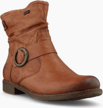 Rieker Womens Rieker Ladies Boots 74857-22 in Brown - Size: 4