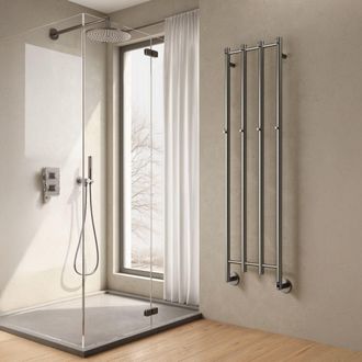 Aquarius DigiTherm Solara Dry Electric Radiator with LCD Display in Grey